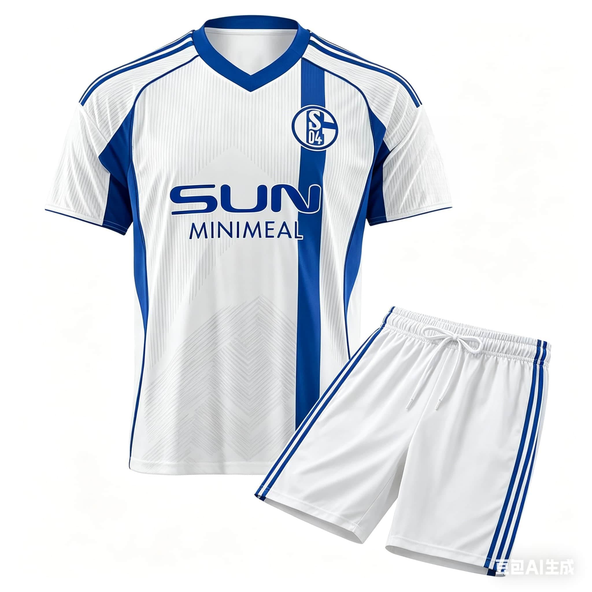 Sports Equipment Jersey - 2026 New FC Schalke 04 Home