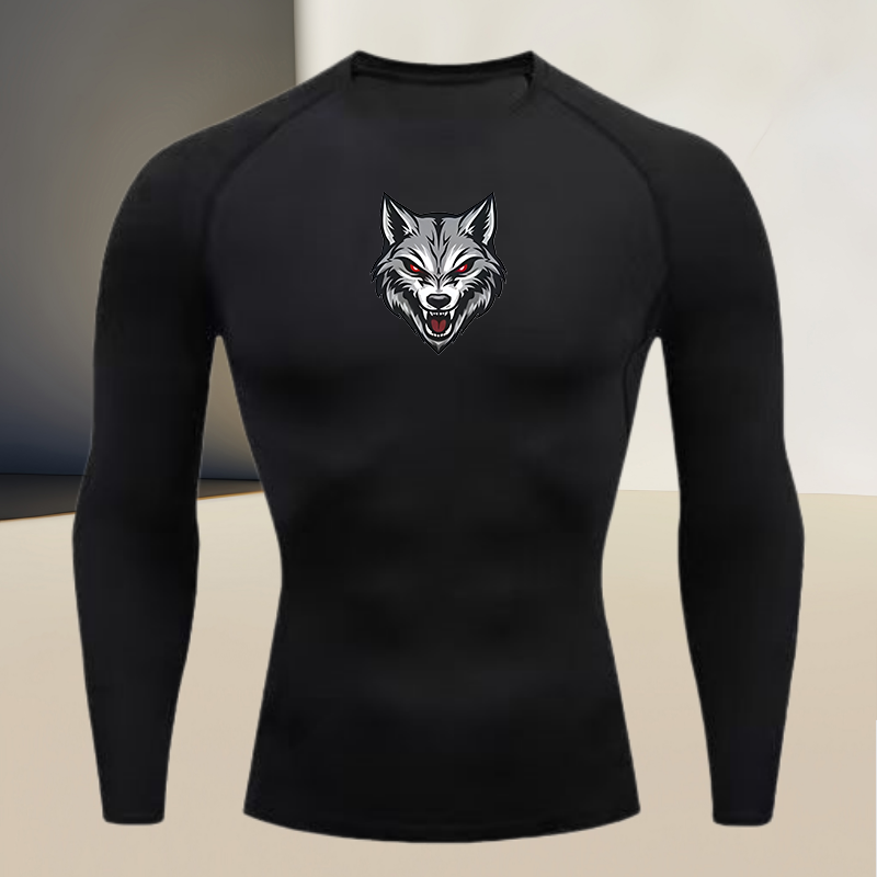 Sports Equipment Jersey - Men's long sleeved round neck thin