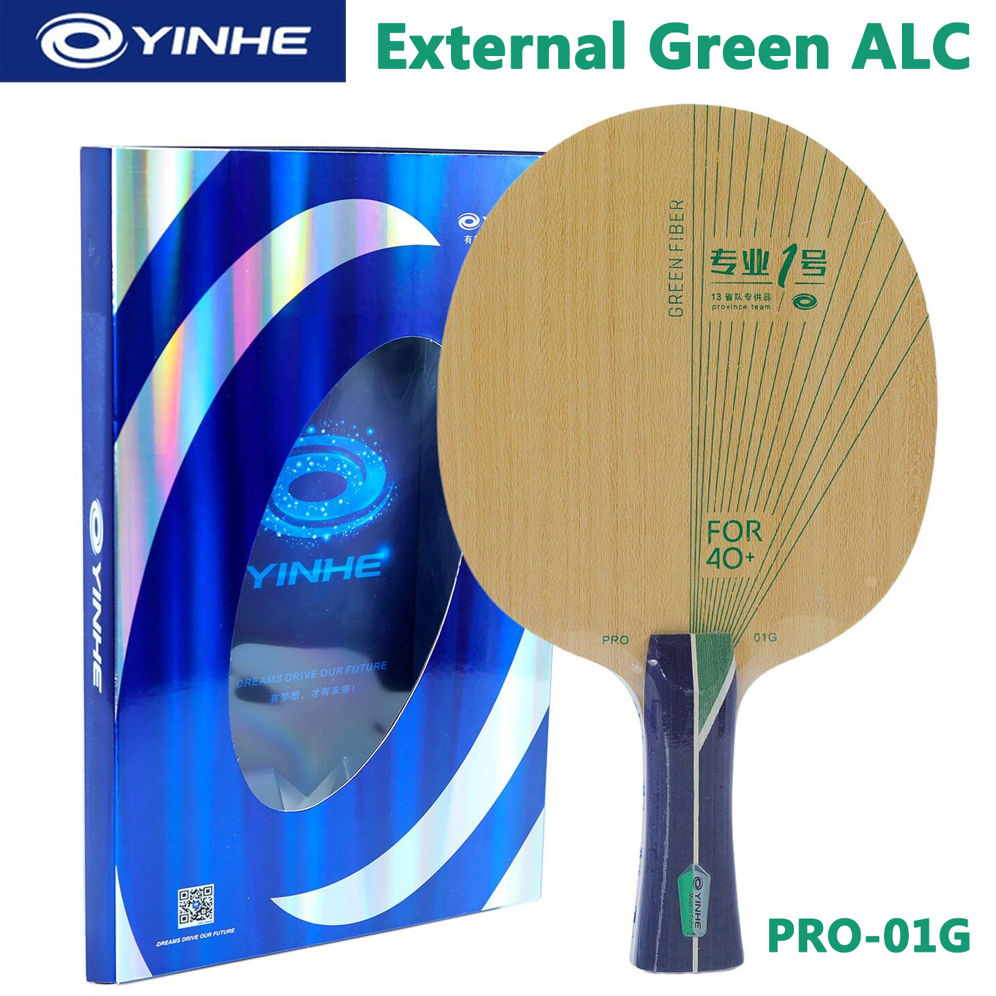 Table Tennis Paddle - YINHE PRO-01G Table Tennis Blade 5+2