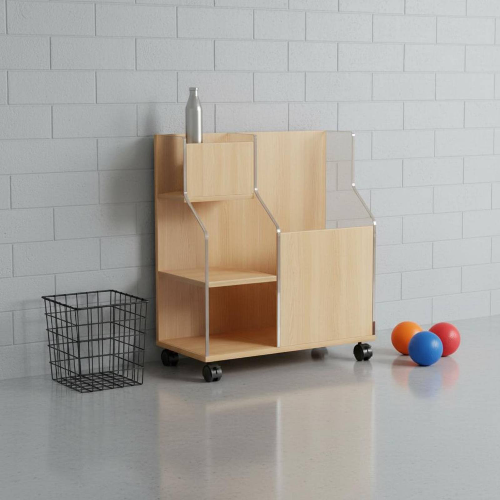 Sports Equipment Rack - Sports Equipment Organizer Space Saving Exercise