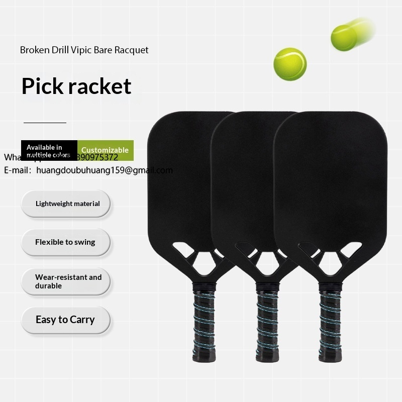 Sports Equipment Logo - For Racket Carbon Glass Fiber Lightweight