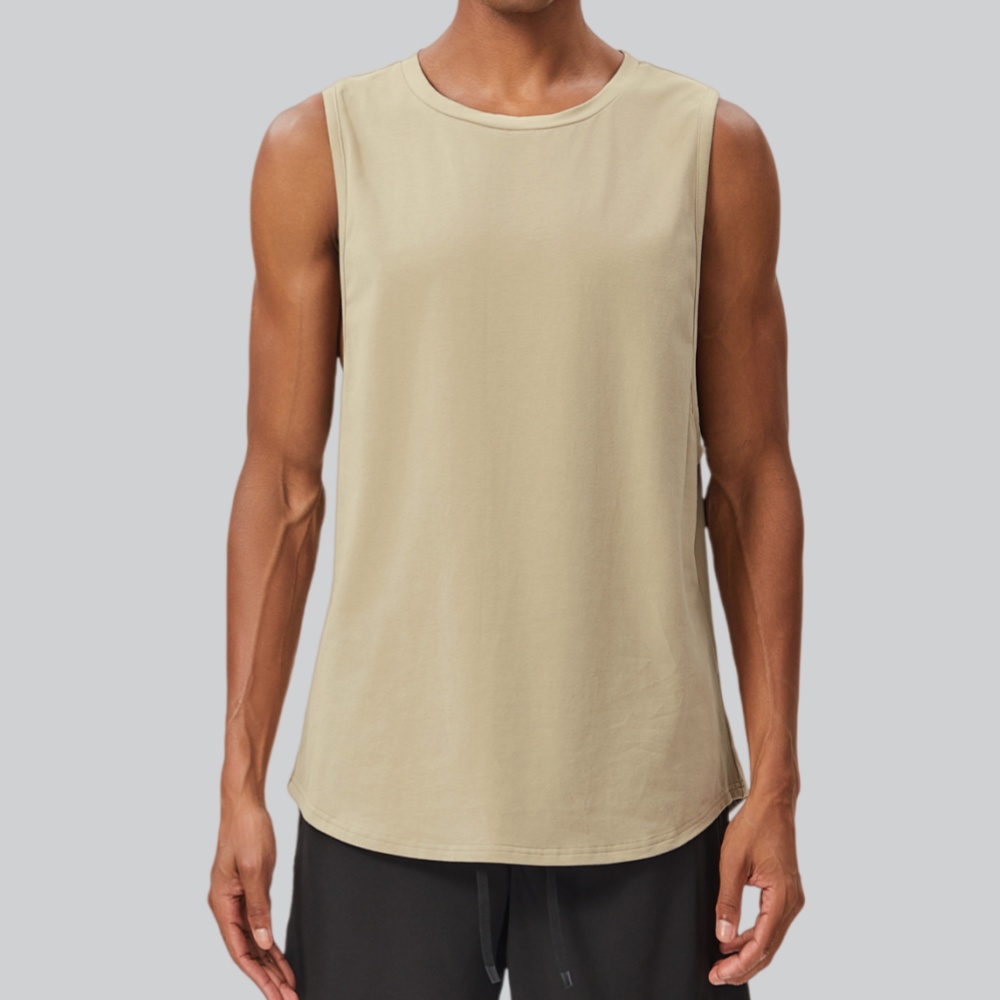 Men's Fitness Bodybuilding Tan - Sports Equipment Logo avis et prix