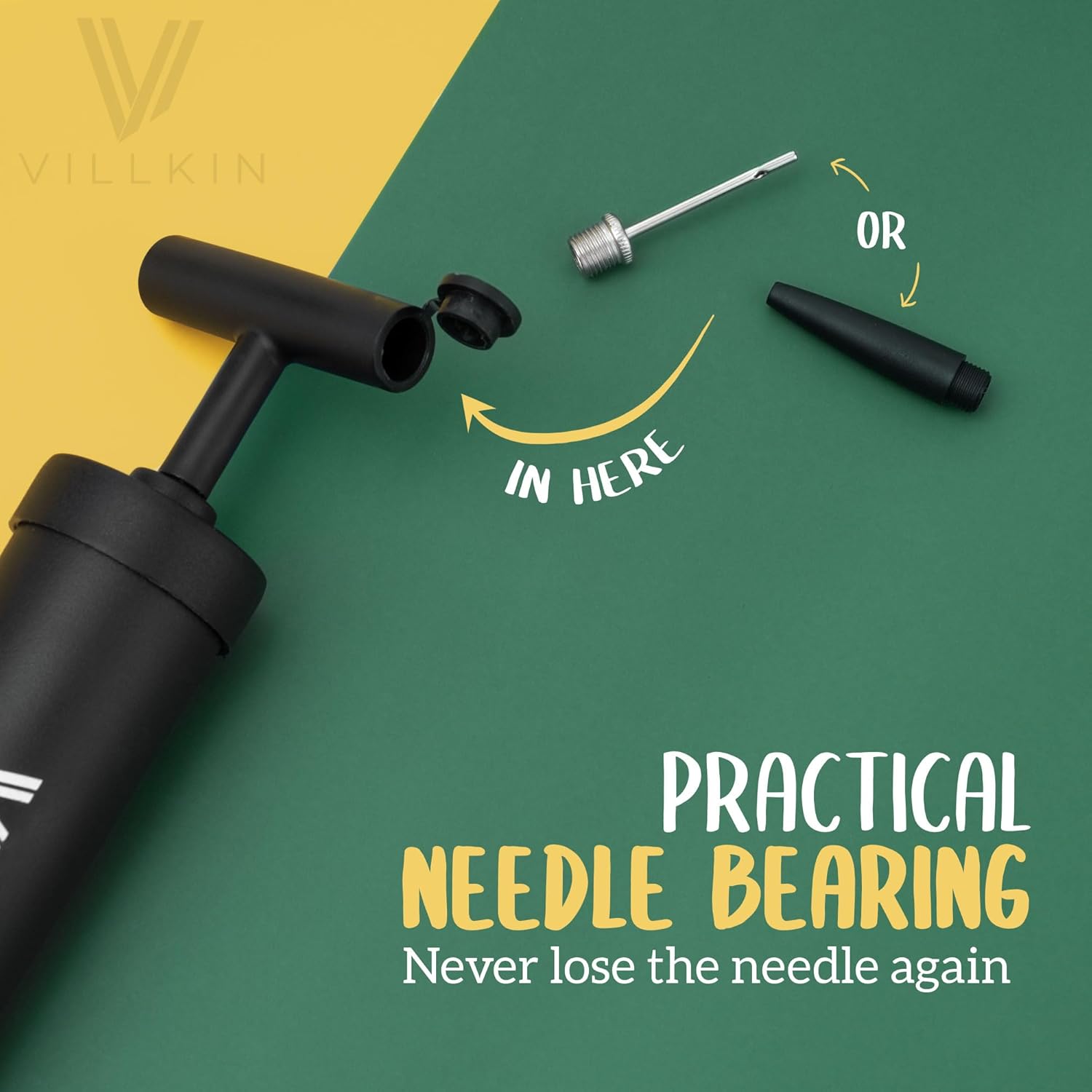 Ball Pump with Needle Storage  - Basketball Pump Needle avis et prix