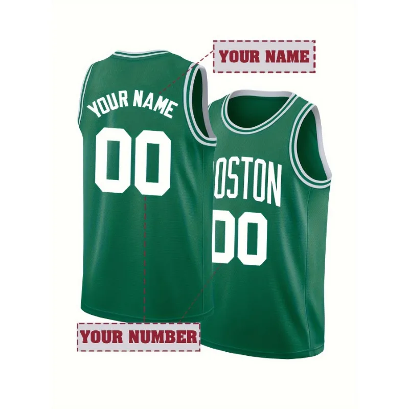 Custom Name & Number Men's Emb - Sports Equipment Jersey avis et prix