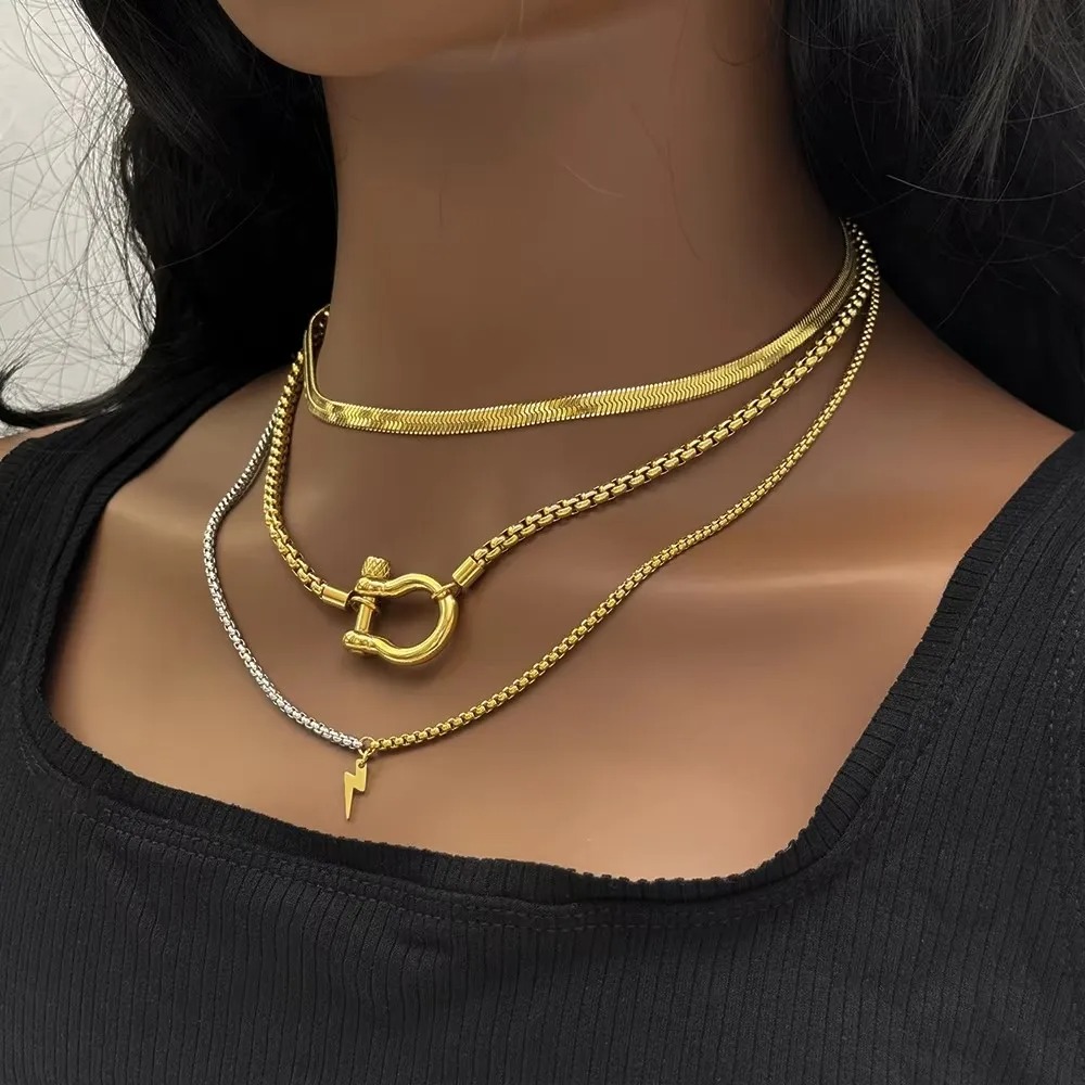Waterproof Jewelry 18K Gold Pl - Horseshoe Game Set avis et prix
