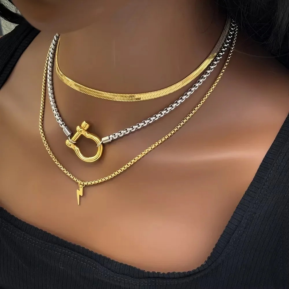 Waterproof Jewelry 18K Gold Pl - Horseshoe Game Set avis et prix