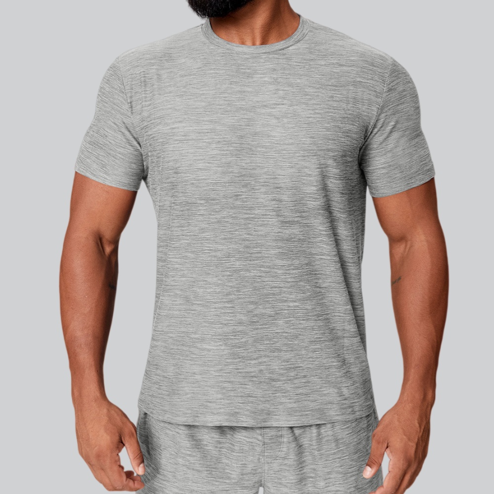 Men's Summer Fitness Quick Dry - Sports Equipment Logo avis et prix