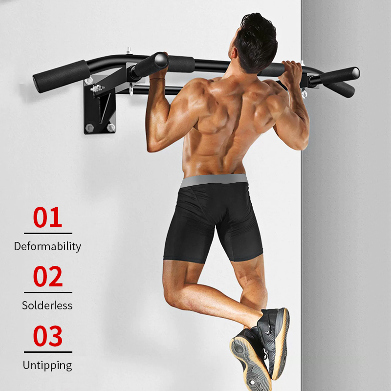 Wall-Mounted Pull-Up Bar-Drill - Sports Equipment List avis et prix