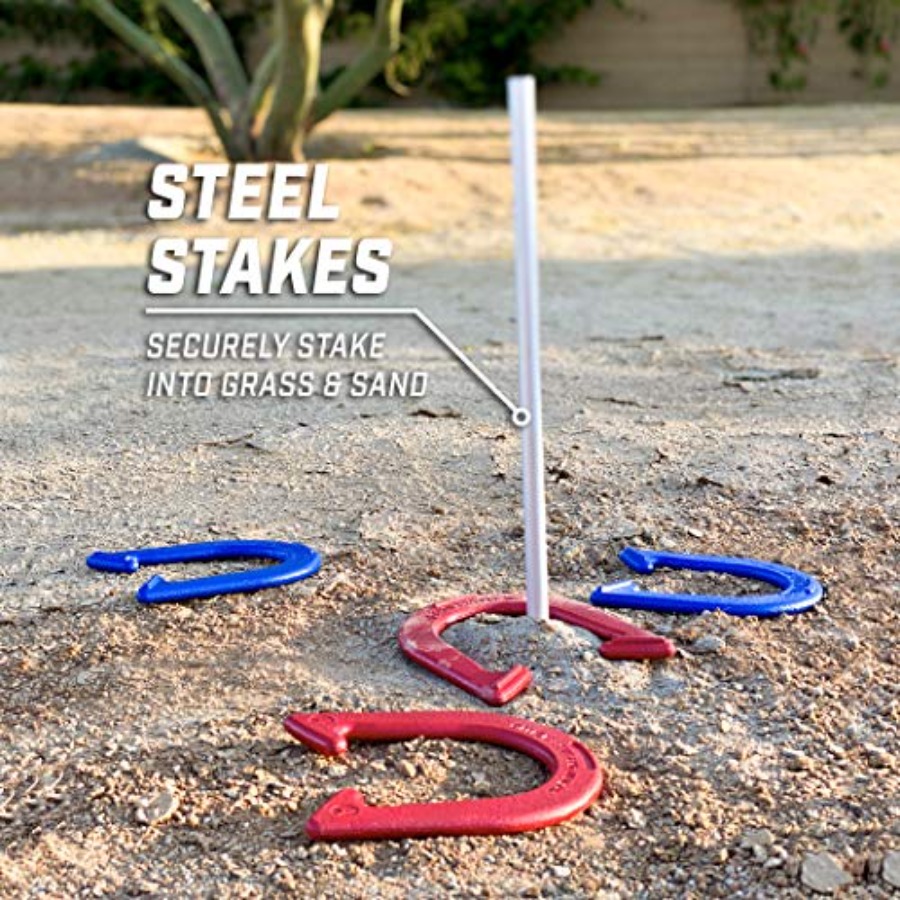 Steel Horseshoes Outdoor Game  - Horseshoe Game Set avis et prix