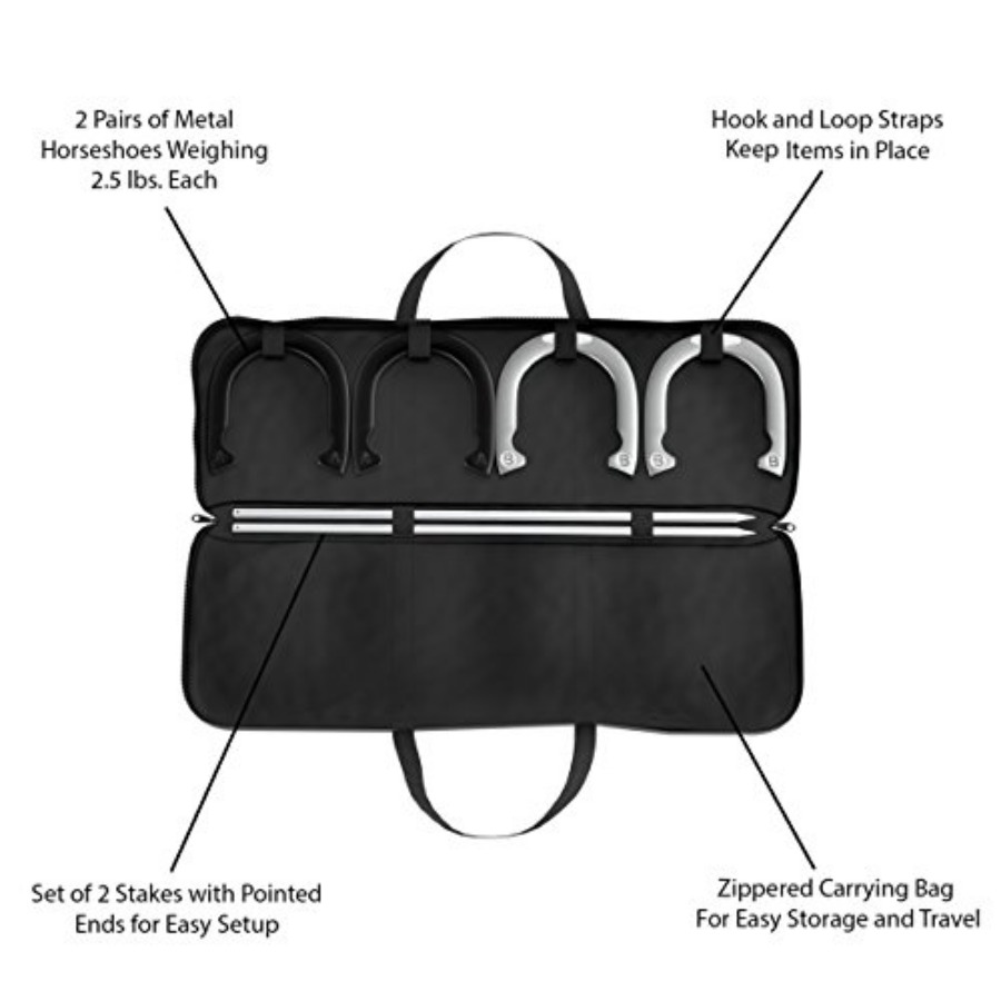Professional Grade Horseshoe S - Horseshoe Game Set avis et prix