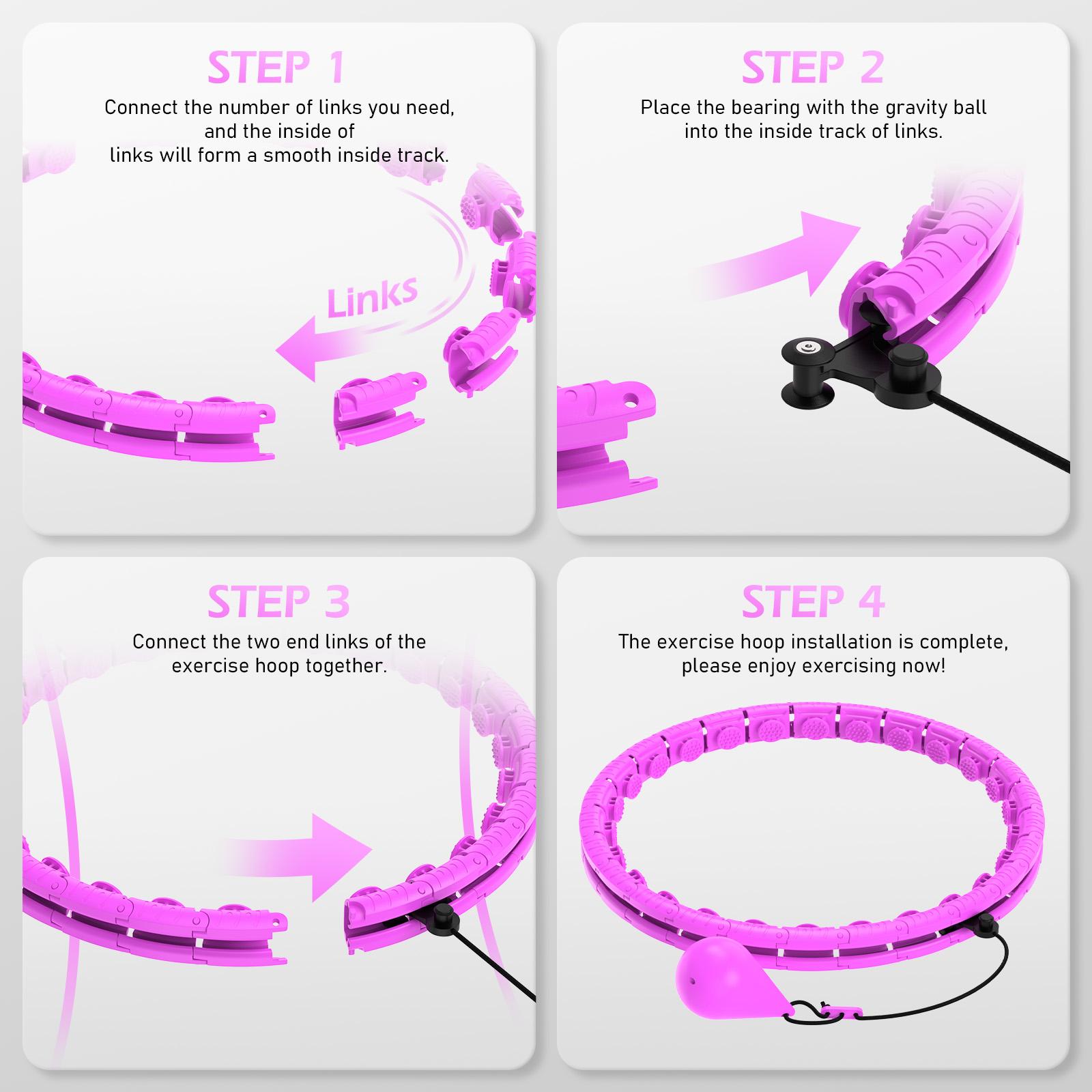 Smart Weighted Exercise Hoop 3 - Sports Equipment List avis et prix
