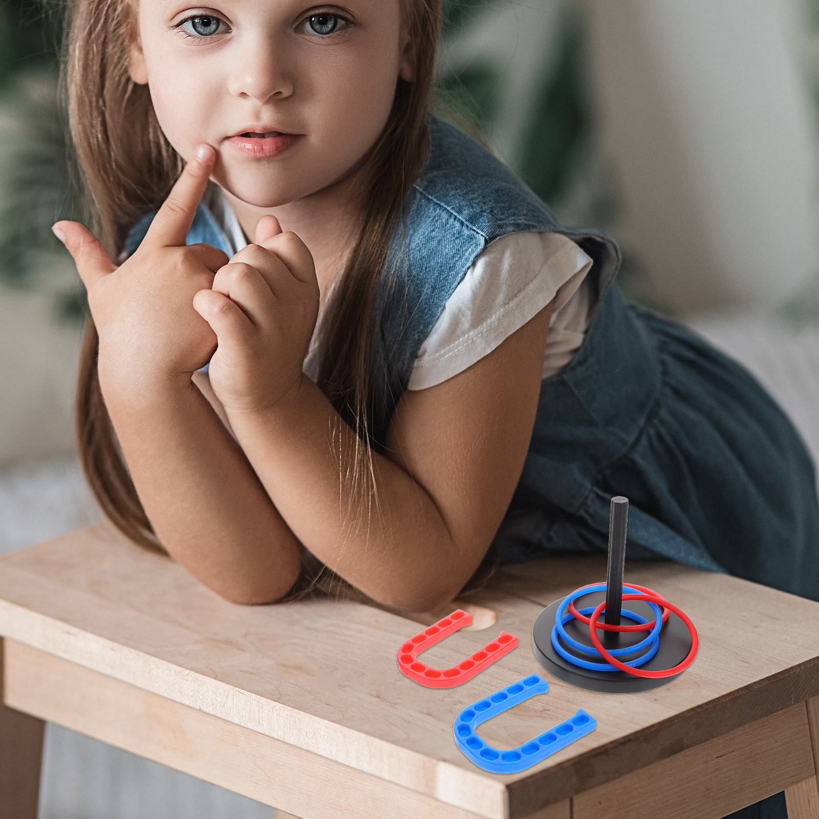 1Set Educational Horseshoe Gam - Horseshoe Game Set avis et prix
