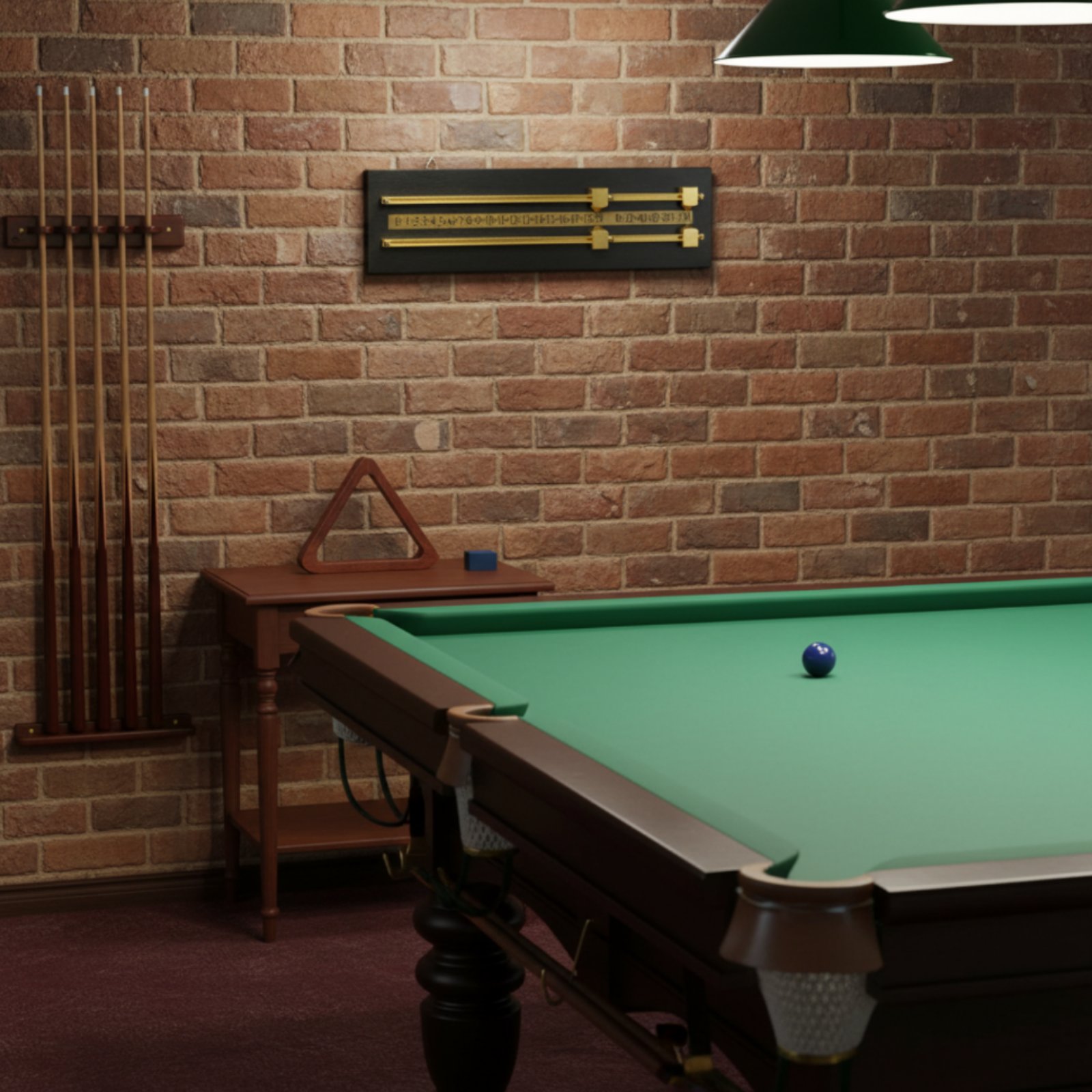 Wooden Billiard Scoreboard Cle - Sports Equipment Game avis et prix