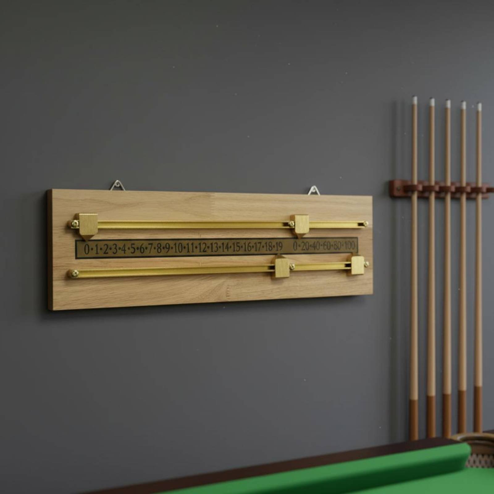 Wooden Billiard Scoreboard Cle - Sports Equipment Game avis et prix