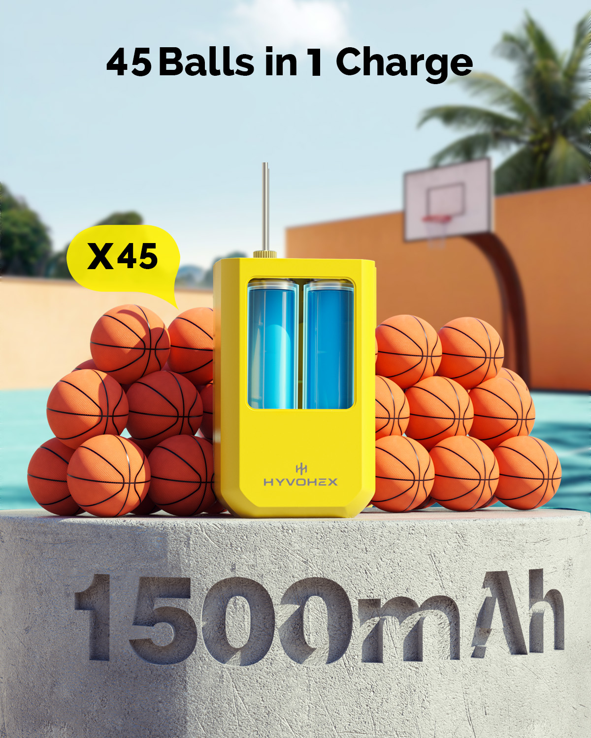 New HYVOHEX P100 Electric Ball - Basketball Pump Needle avis et prix