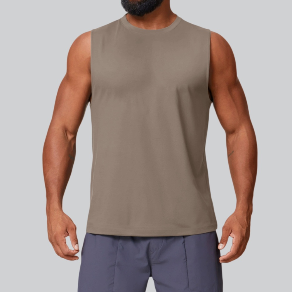 Men's Fitness Tank Tops Summer - Sports Equipment Logo avis et prix