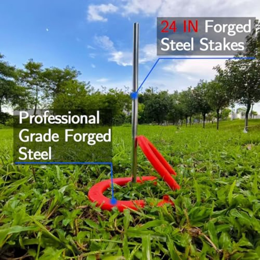 Backyard and beach outdoor gam - Horseshoe Game Set avis et prix
