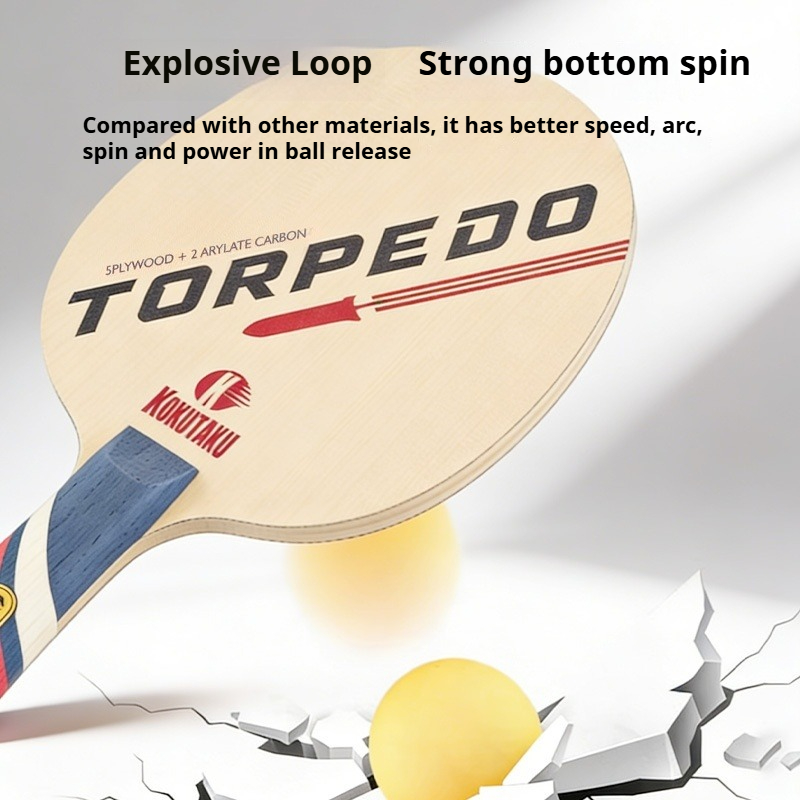 KOKUTAKU TORPEDO Table Tennis  - Table Tennis Paddle avis et prix
