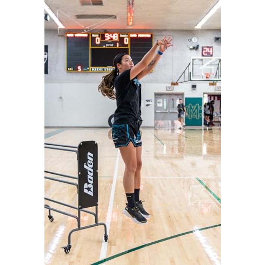 Steel Basketball Rack with Whe - Sports Equipment Rack avis et prix