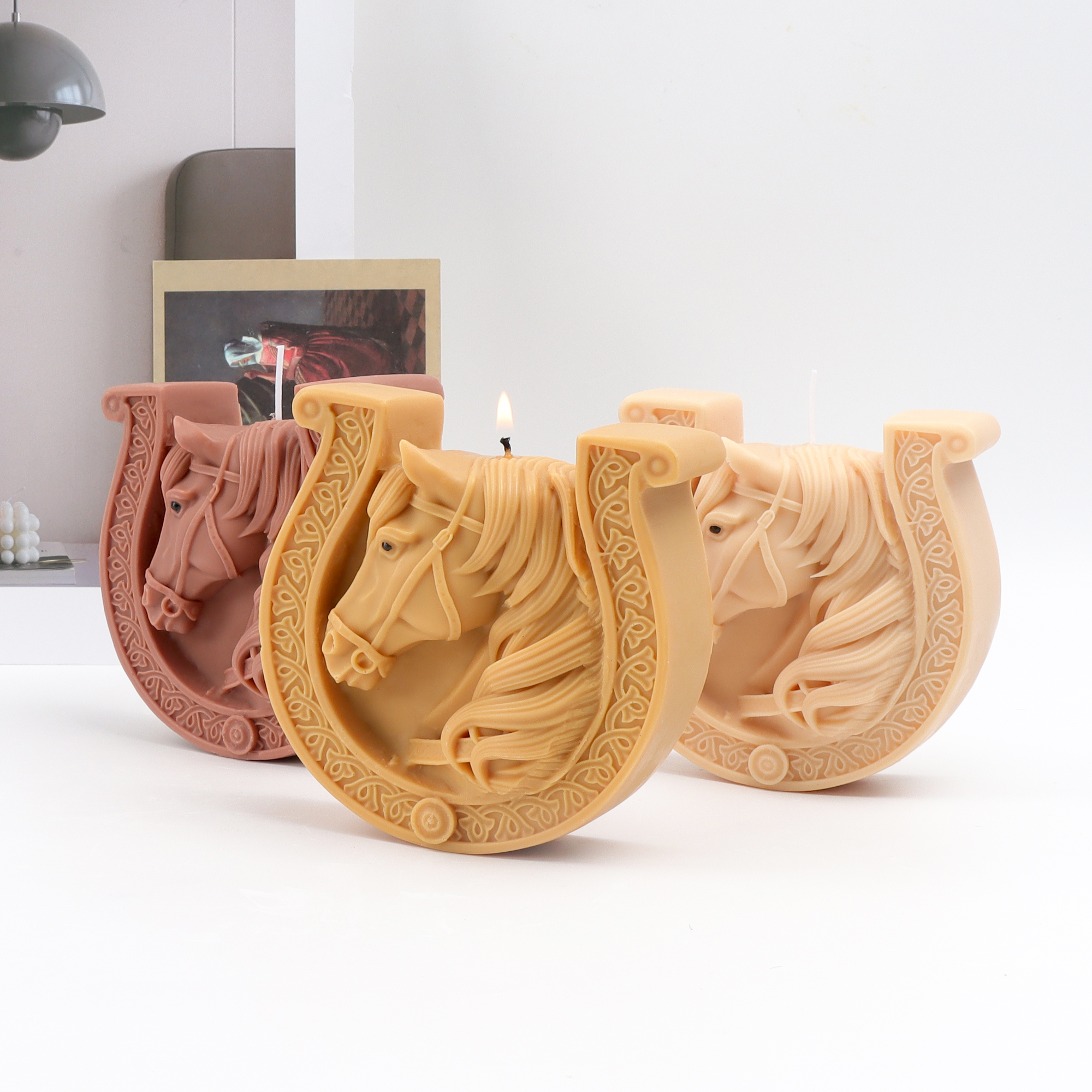 Horseshoe silicone mold horses - Horseshoe Game Set avis et prix