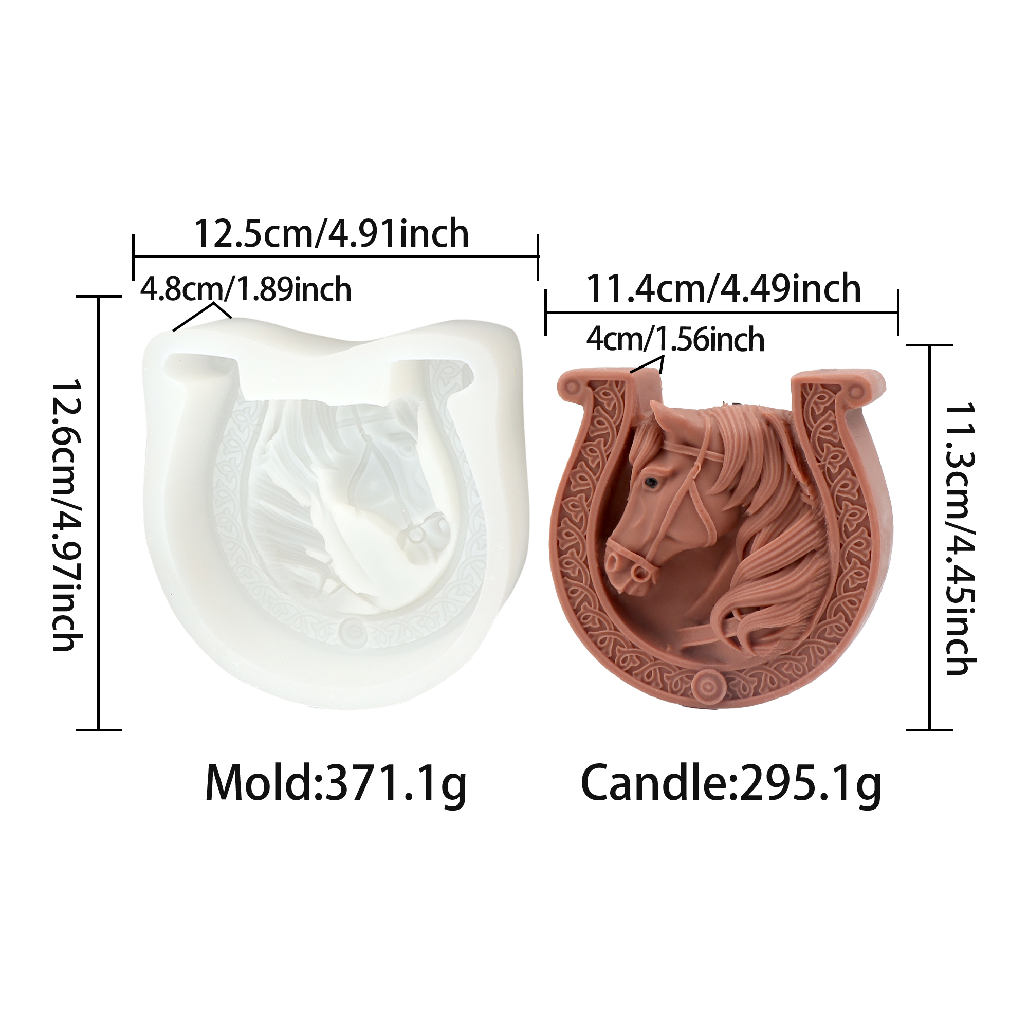Horseshoe silicone mold horses - Horseshoe Game Set avis et prix