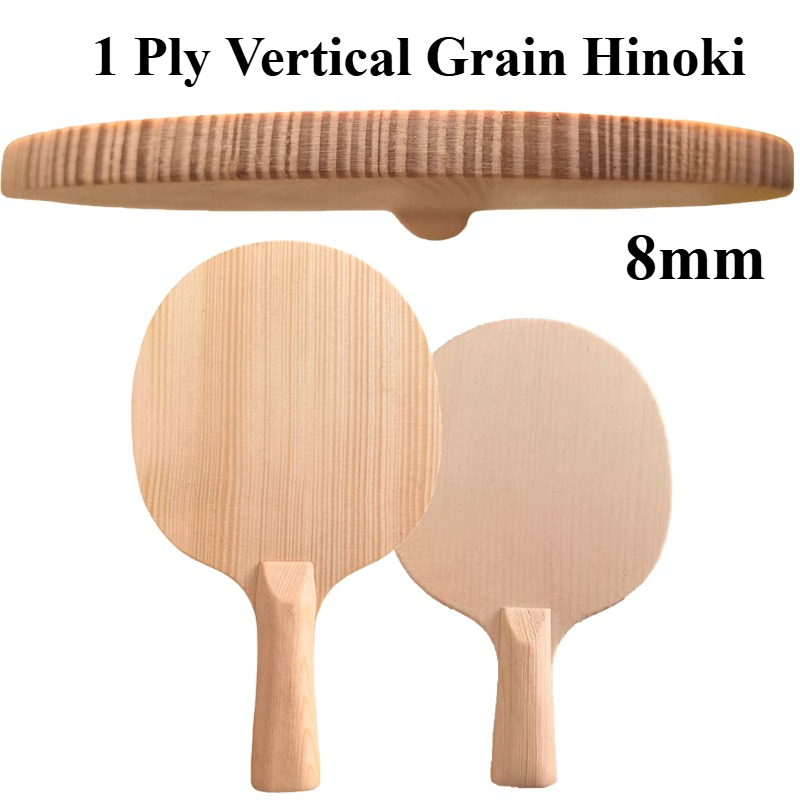 1-Ply 8mm Vertical Grain Hinok - Table Tennis Paddle avis et prix