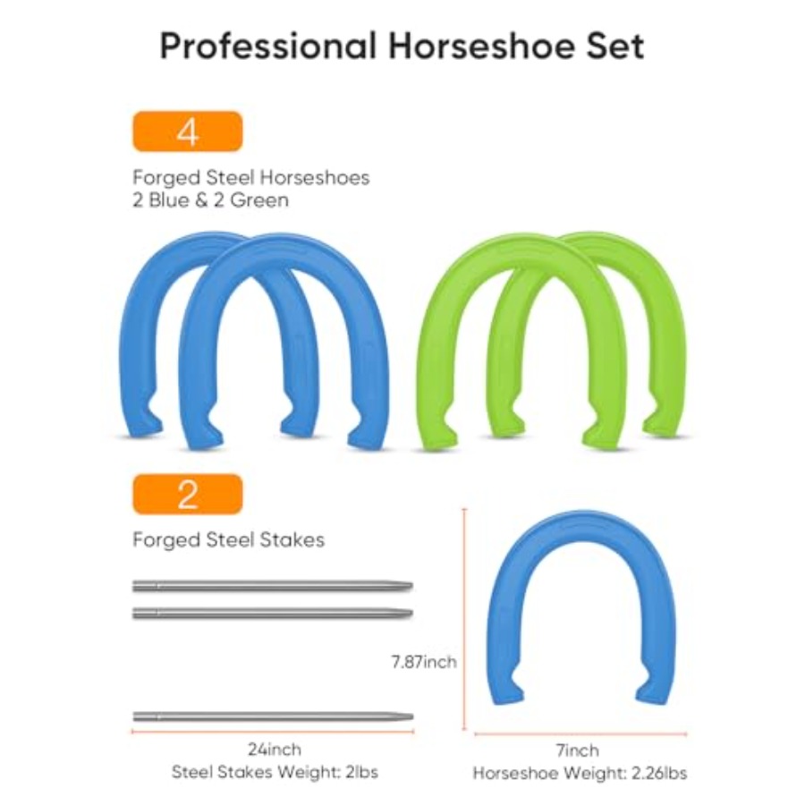 Horseshoe Outside Game, Horse  - Horseshoe Game Set avis et prix