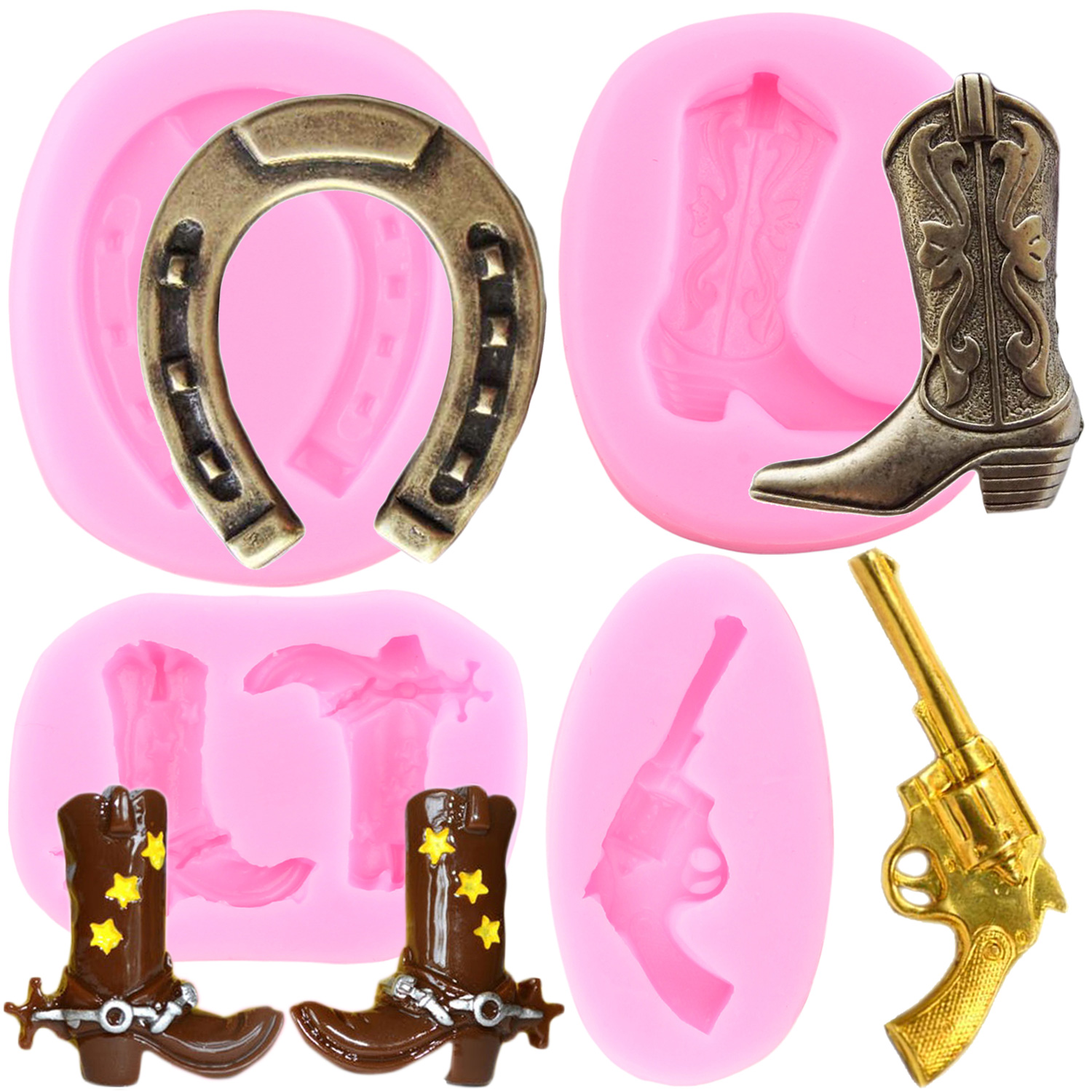 Horseshoe Cowboy Boot Silicone - Horseshoe Game Set avis et prix