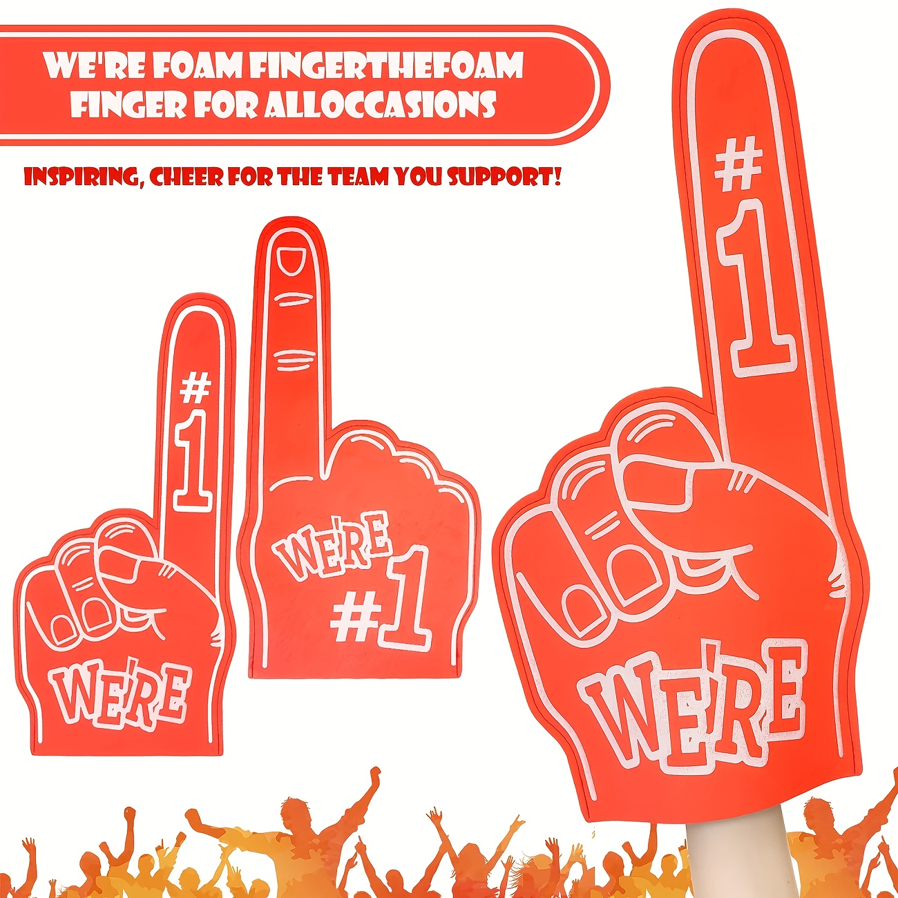 Giant Foam Finger 18 Inch We'r - Sports Equipment Game avis et prix