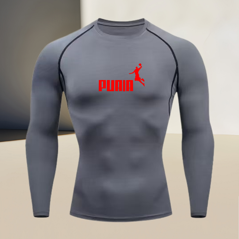 Men's long sleeved round neck  - Sports Equipment Jersey avis et prix