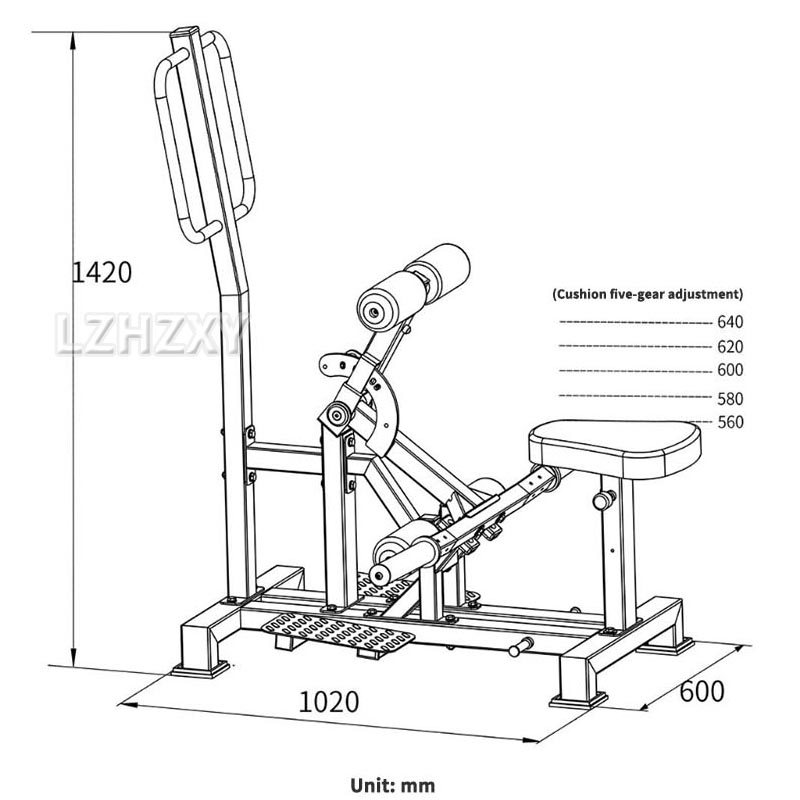 Hip trainer Squatting apparatu - Sports Equipment List avis et prix
