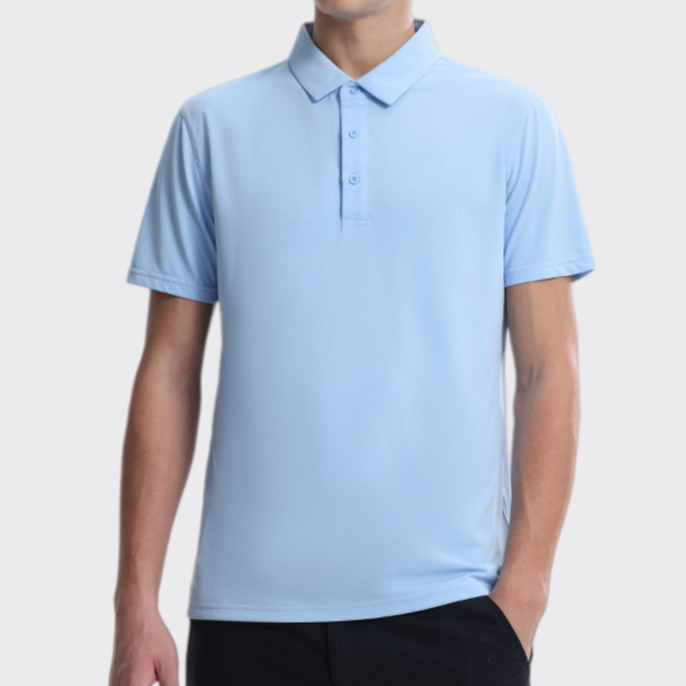 Men's Sports Quick Dry Polo Sh - Sports Equipment Logo avis et prix
