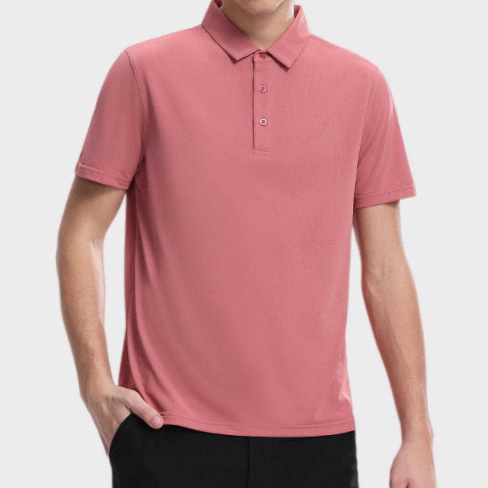 Men's Sports Quick Dry Polo Sh - Sports Equipment Logo avis et prix