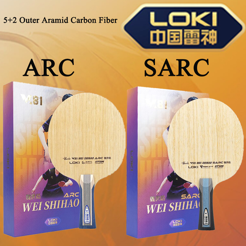 New LOKI W81 Series ARC SARC T - Table Tennis Paddle avis et prix