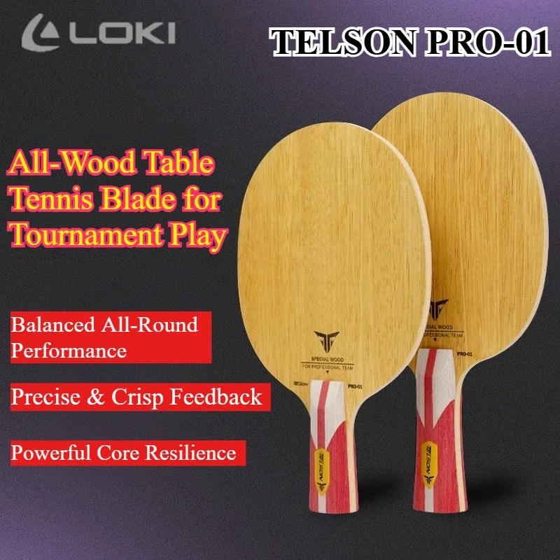 New LOKI TELSON PRO-01 Table T - Table Tennis Paddle avis et prix