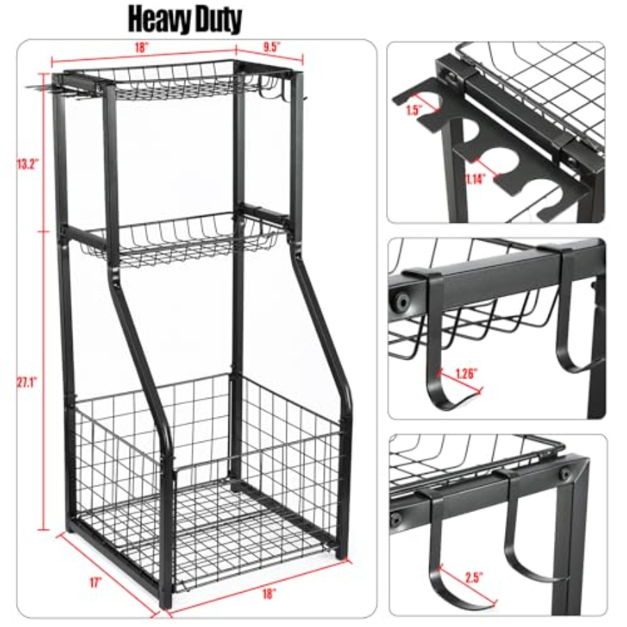 Sports Equipment Organizer for - Sports Equipment Rack avis et prix