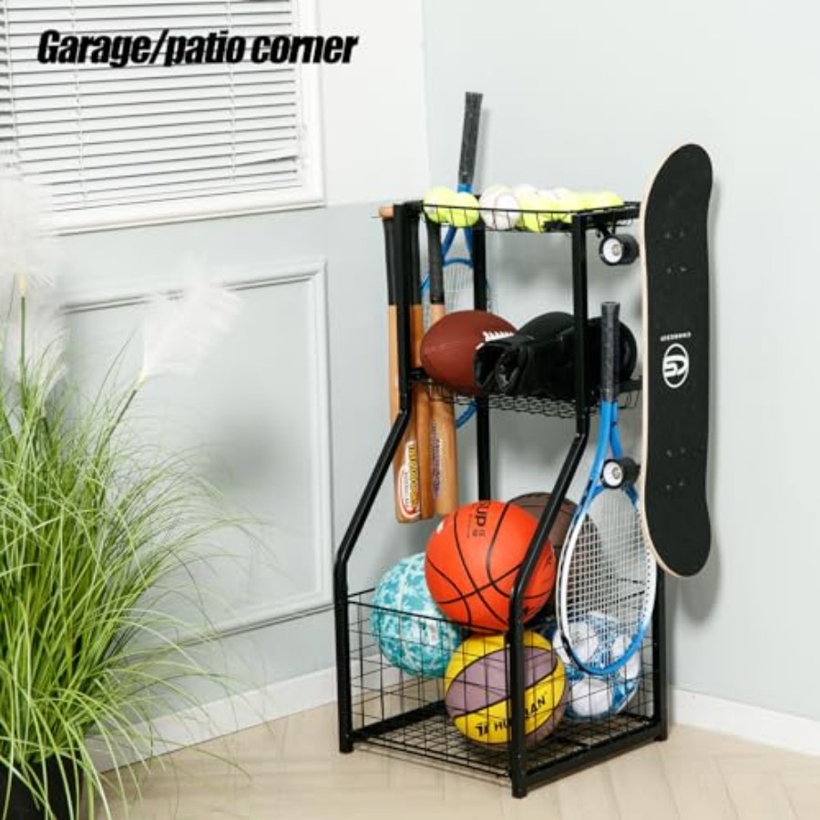 Sports Equipment Organizer for - Sports Equipment Rack avis et prix