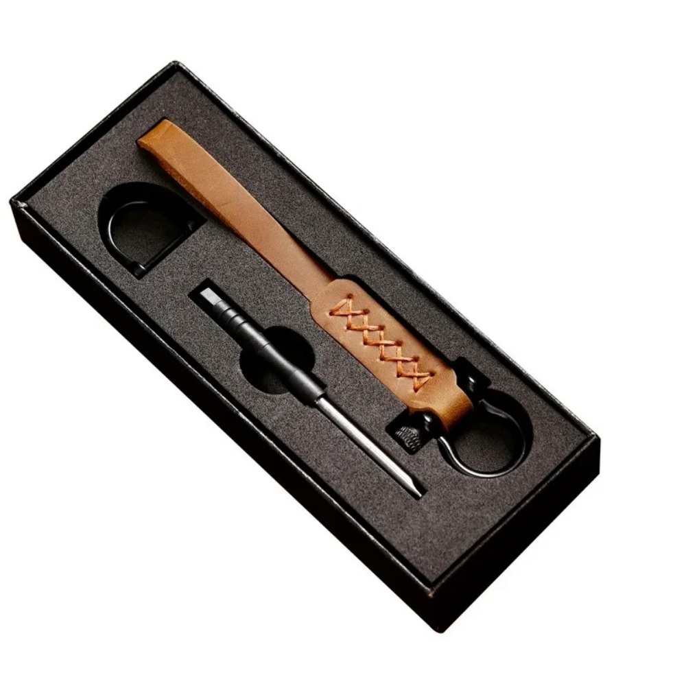 Vintage Handmade Leather Keych - Horseshoe Game Set avis et prix